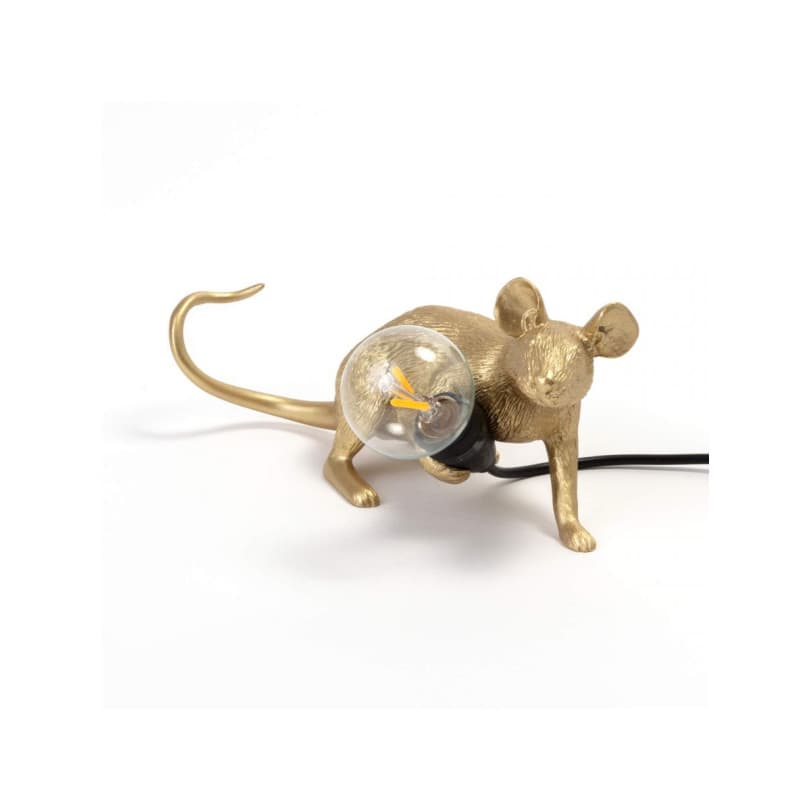 Mouse Lamp Lop Gold