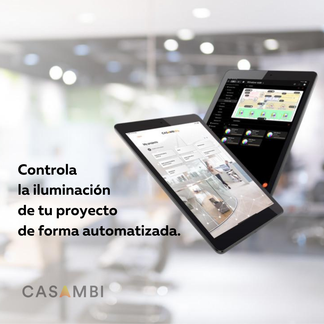 We integrate Lighting and Domotics with CASAMBI