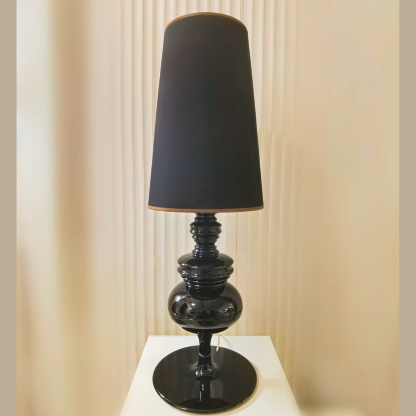 Josephine Orcelan negra (lámpara de exposición)